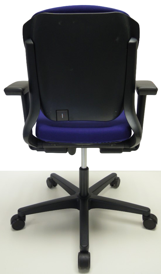 Bureaustoel Ahrend 230 middelhoge rug donker blauw