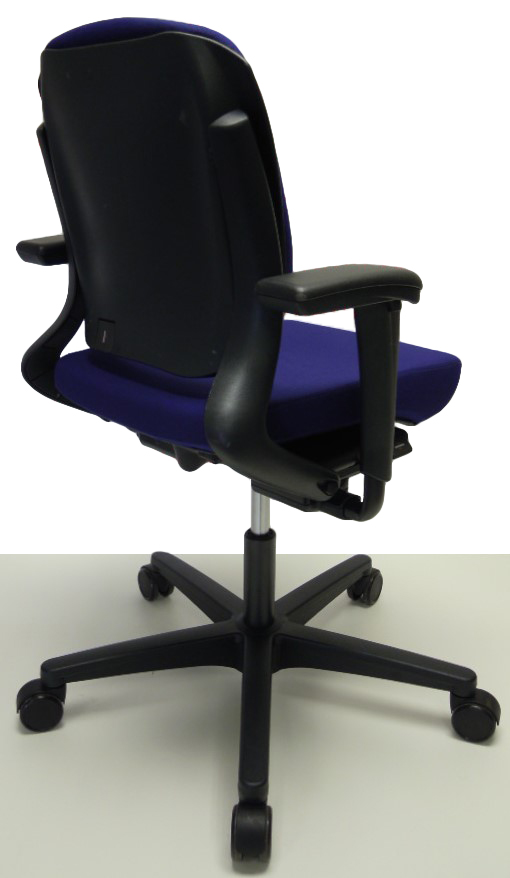 Bureaustoel Ahrend 230 middelhoge rug donker blauw