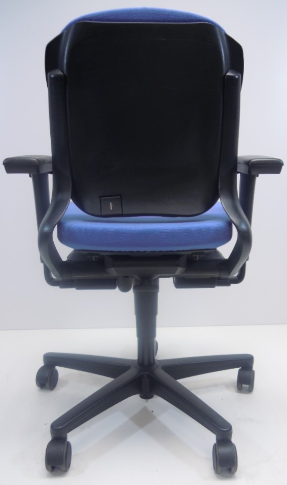 Bureaustoel Ahrend 230 middelhoge rug licht blauw