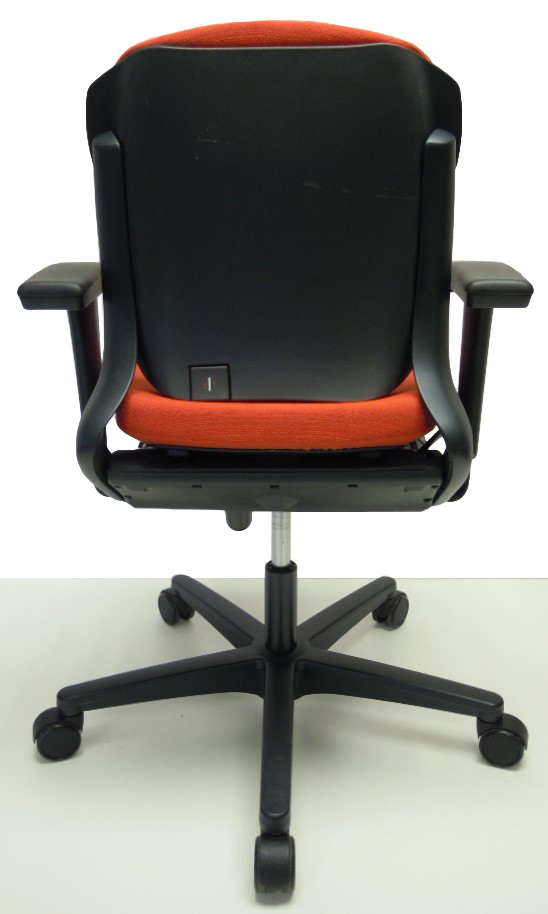Bureaustoel Ahrend 230 middelhoge rug rood
