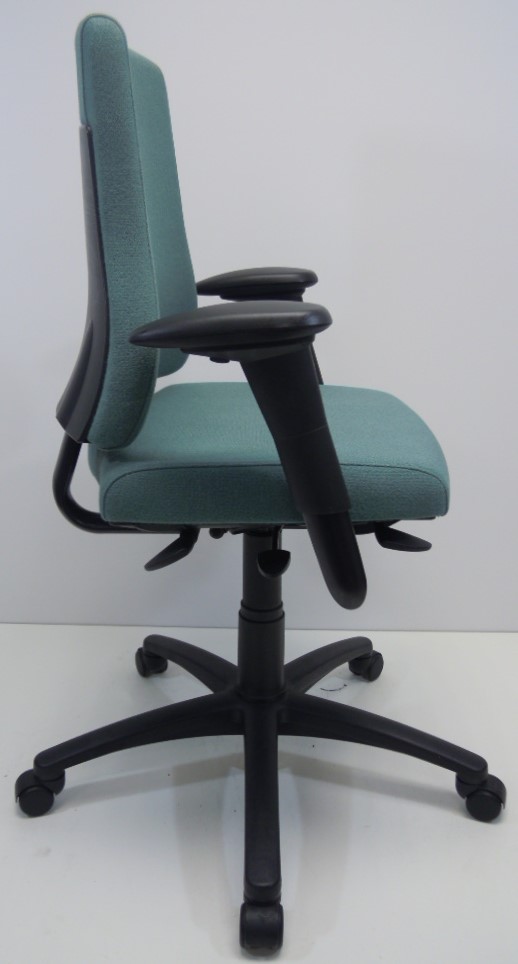 Bureaustoel BMA Axia Pro extra hoge rug groen