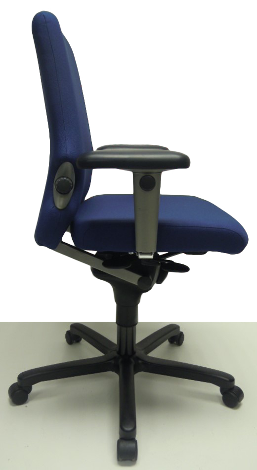 Bureaustoel Comforto 77 blauw