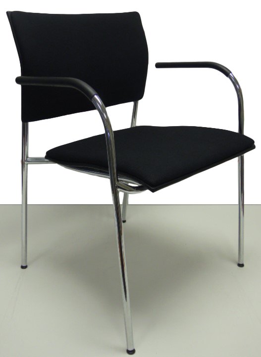 Vergaderstoel bijzetstoel bezoekersstoel Thonet S360 nieuwe stof