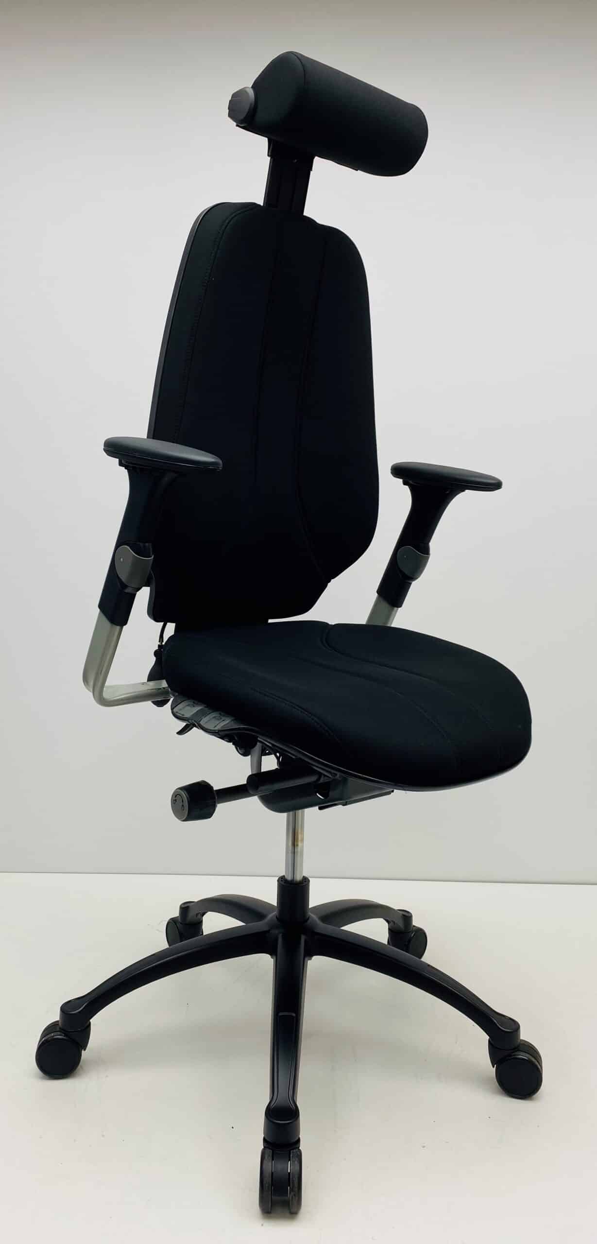 Bureaustoel RH Logic 400 zwart nieuwe stof