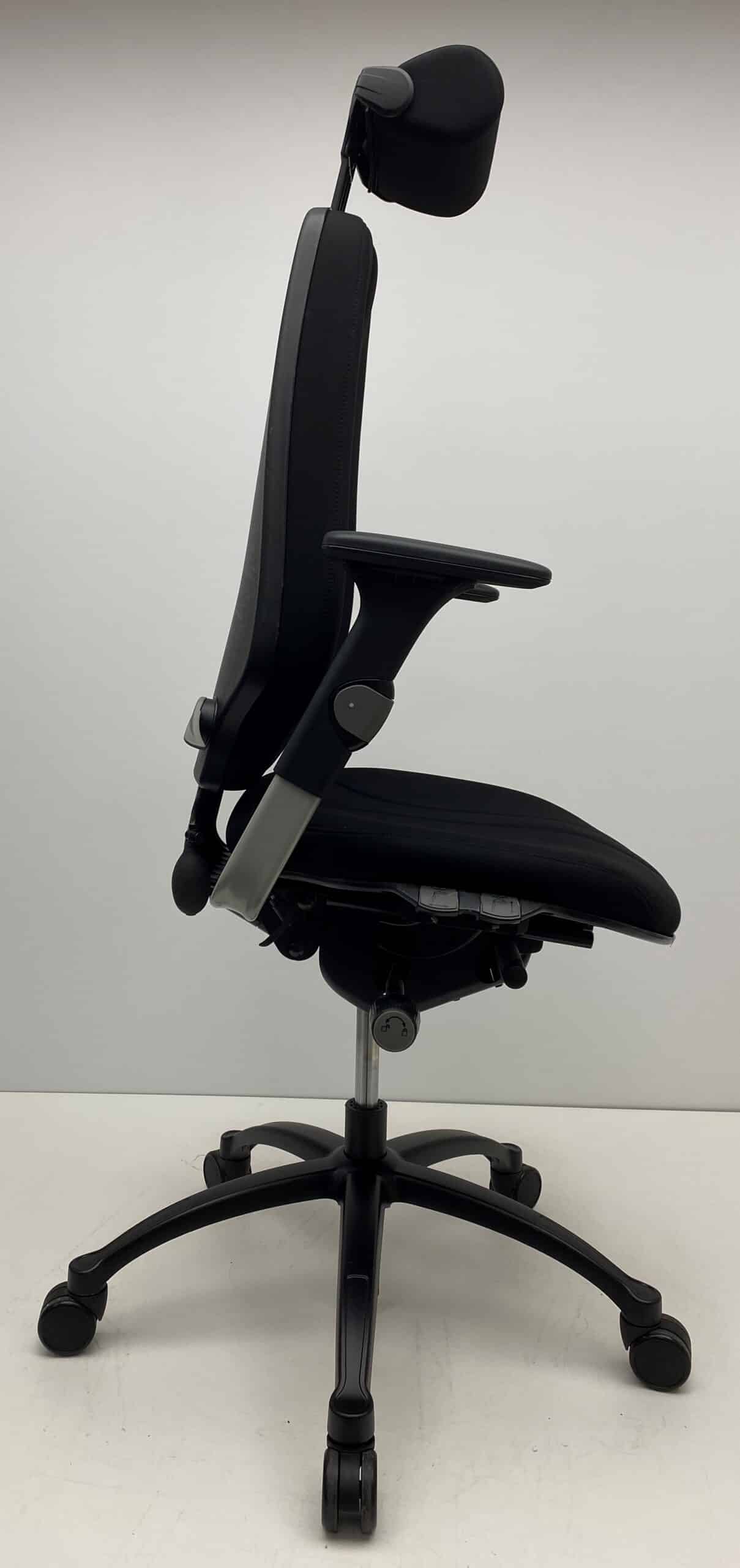 Bureaustoel RH Logic 400 zwart nieuwe stof