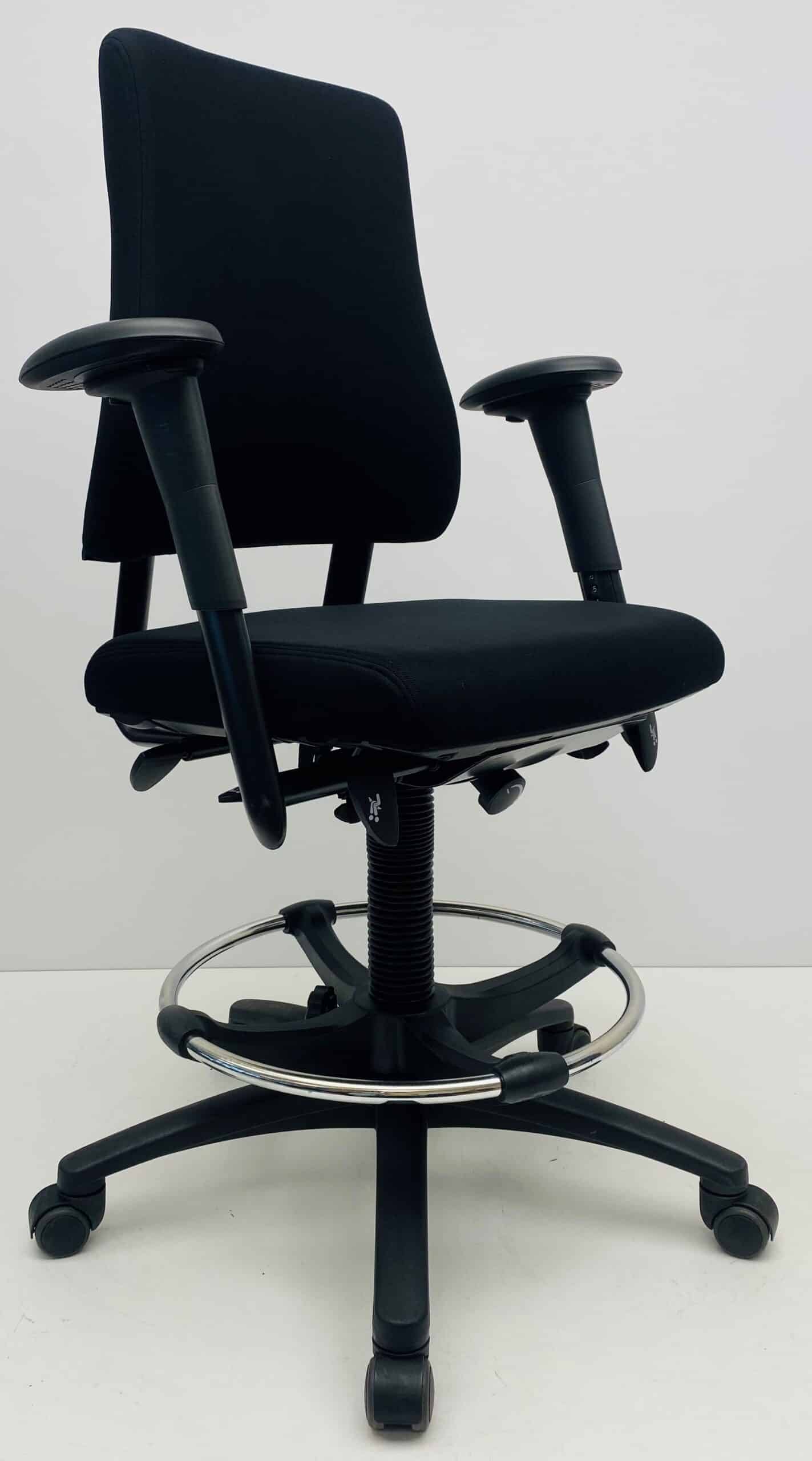 Kassastoel BMA Axia Office middelhoge rug nieuwe stof