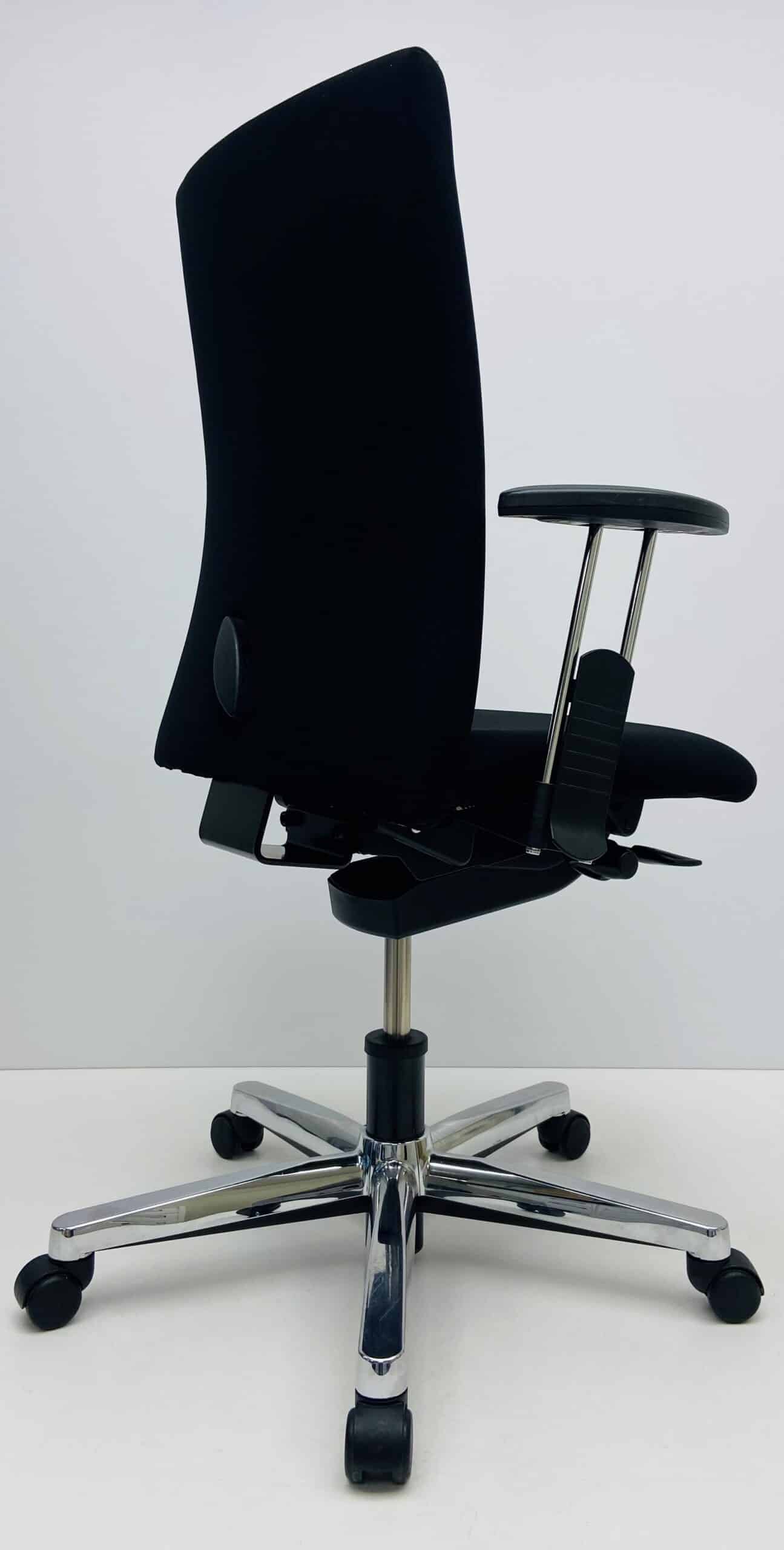 Bureastoel Comforto 55 zwart nieuwe stof