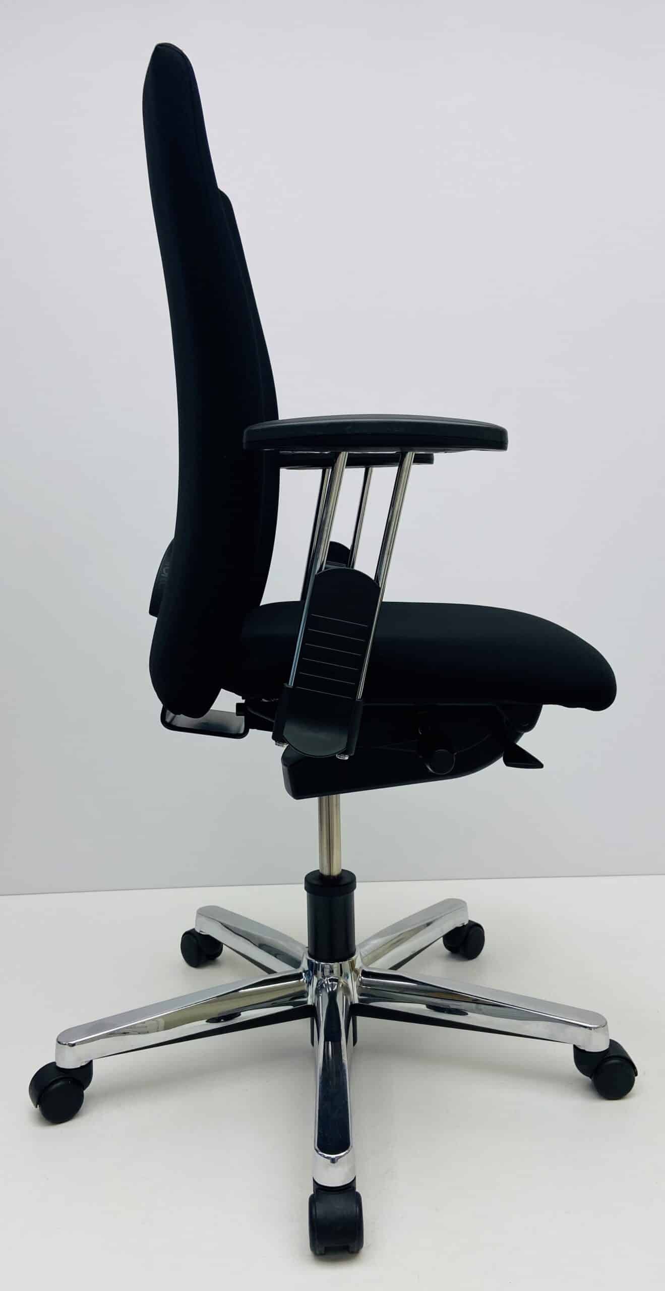 Bureastoel Comforto 55 zwart nieuwe stof