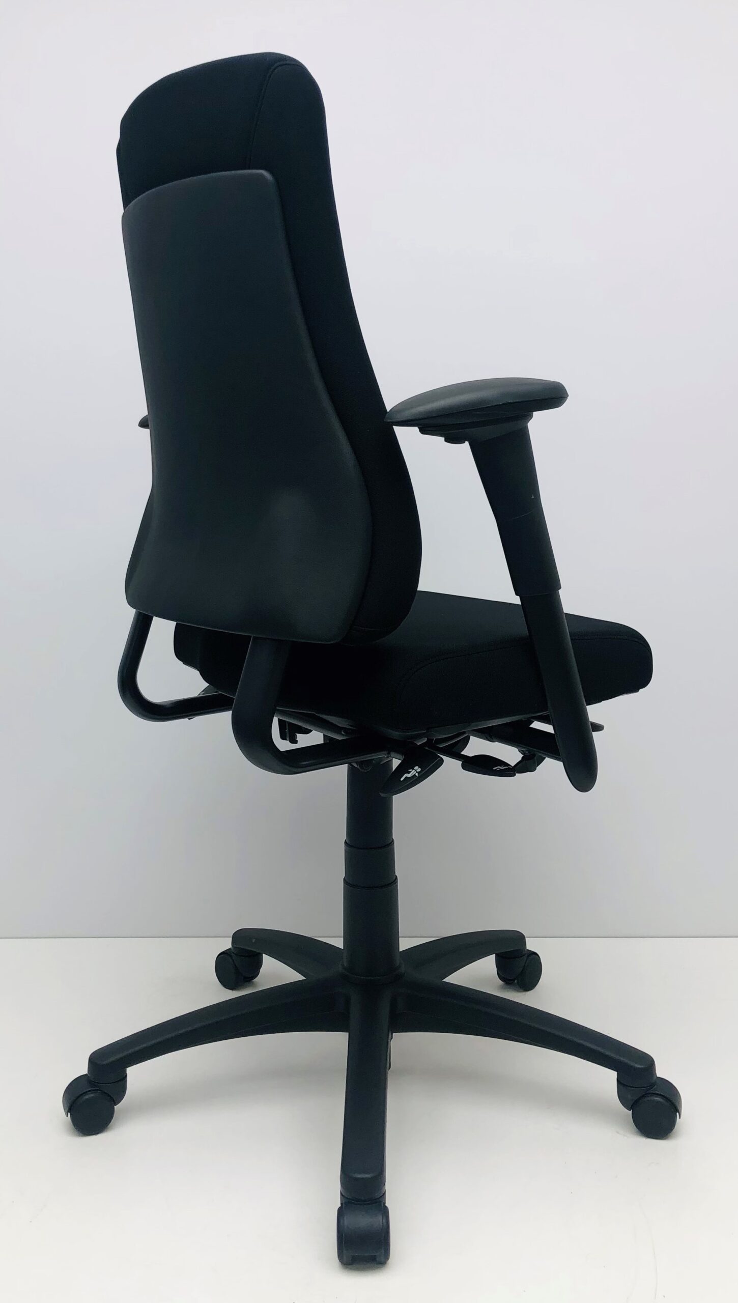 Bureaustoel BMA Axia Pro Max zwart nieuwe stof