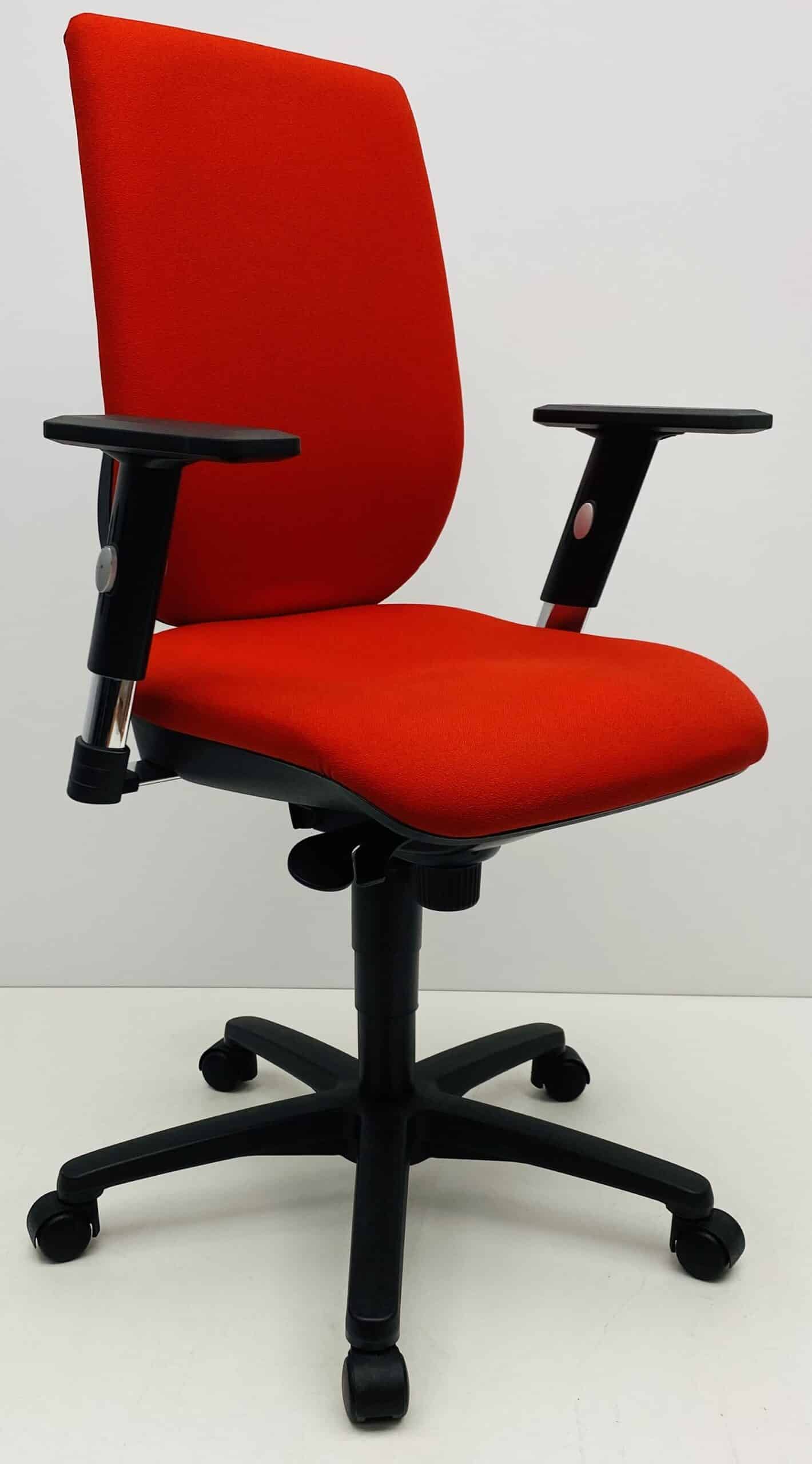 Bureaustoel Jetchair 38 rood