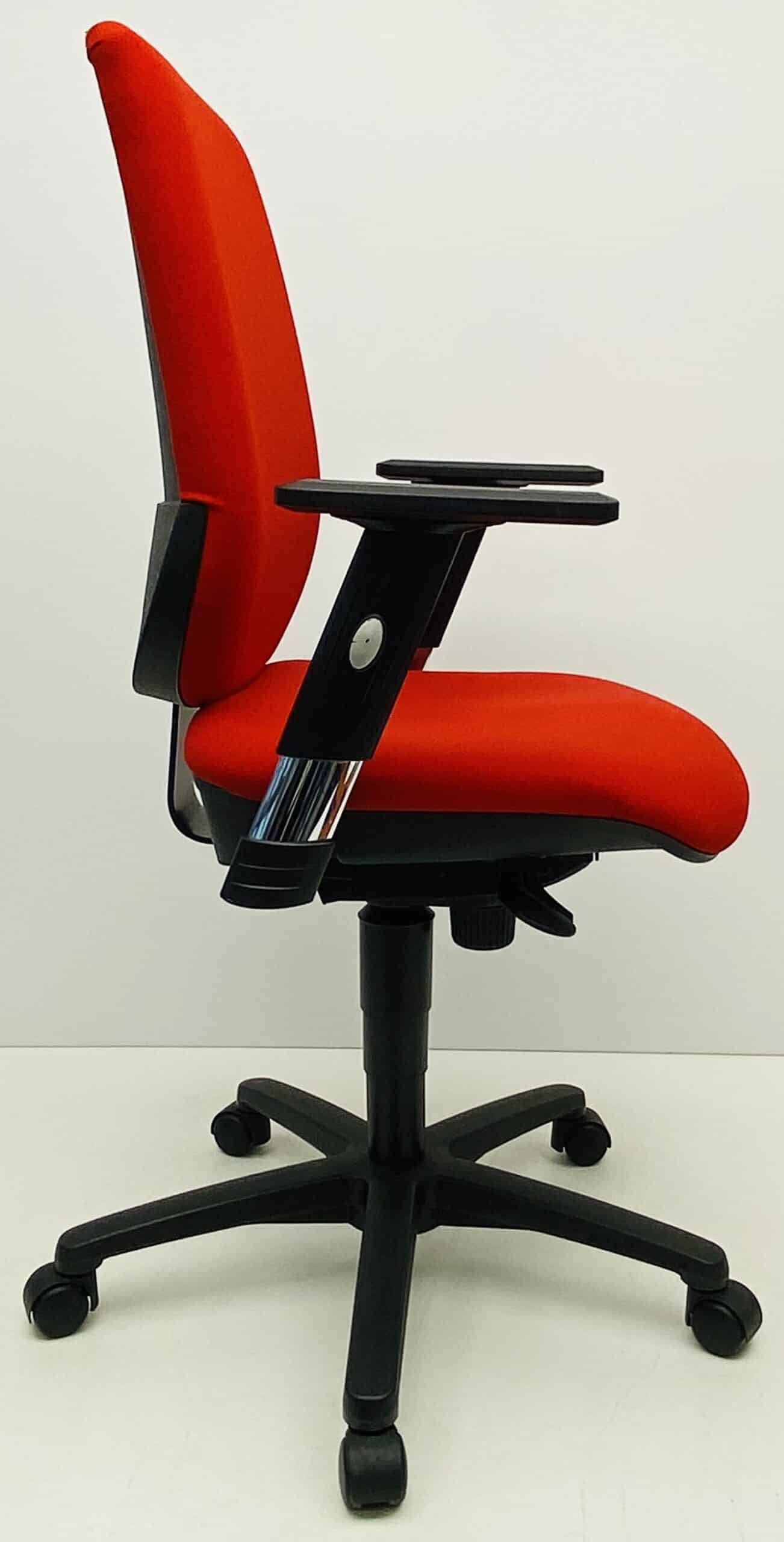Bureaustoel Jetchair 38 rood