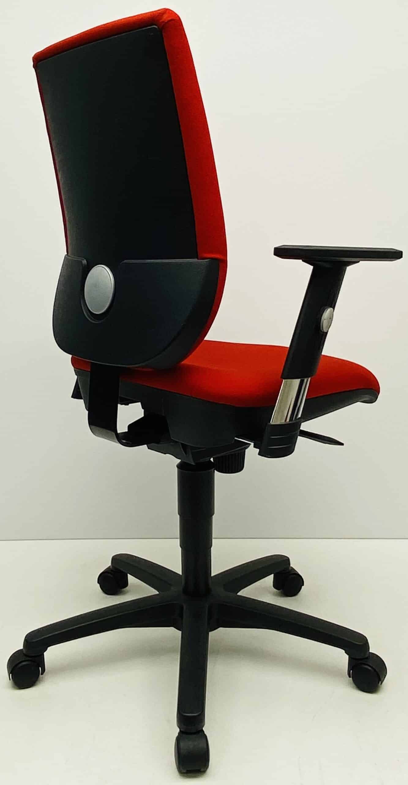 Bureaustoel Jetchair 38 rood
