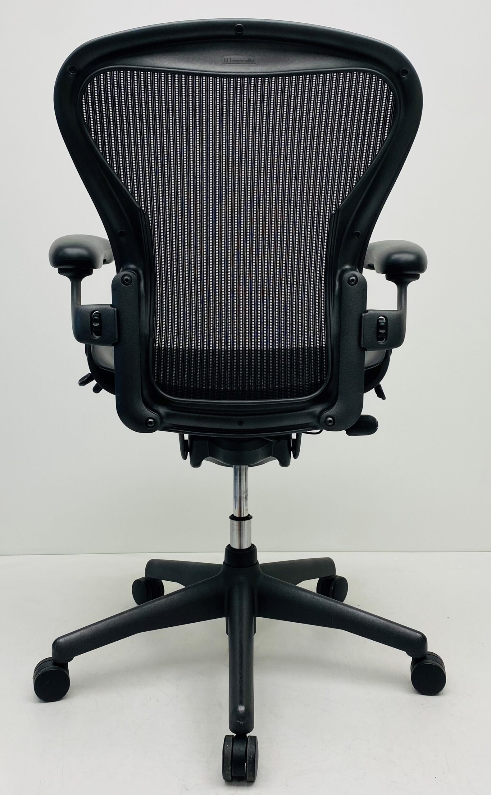 Bureaustoel Herman Miller Aeron B antraciet