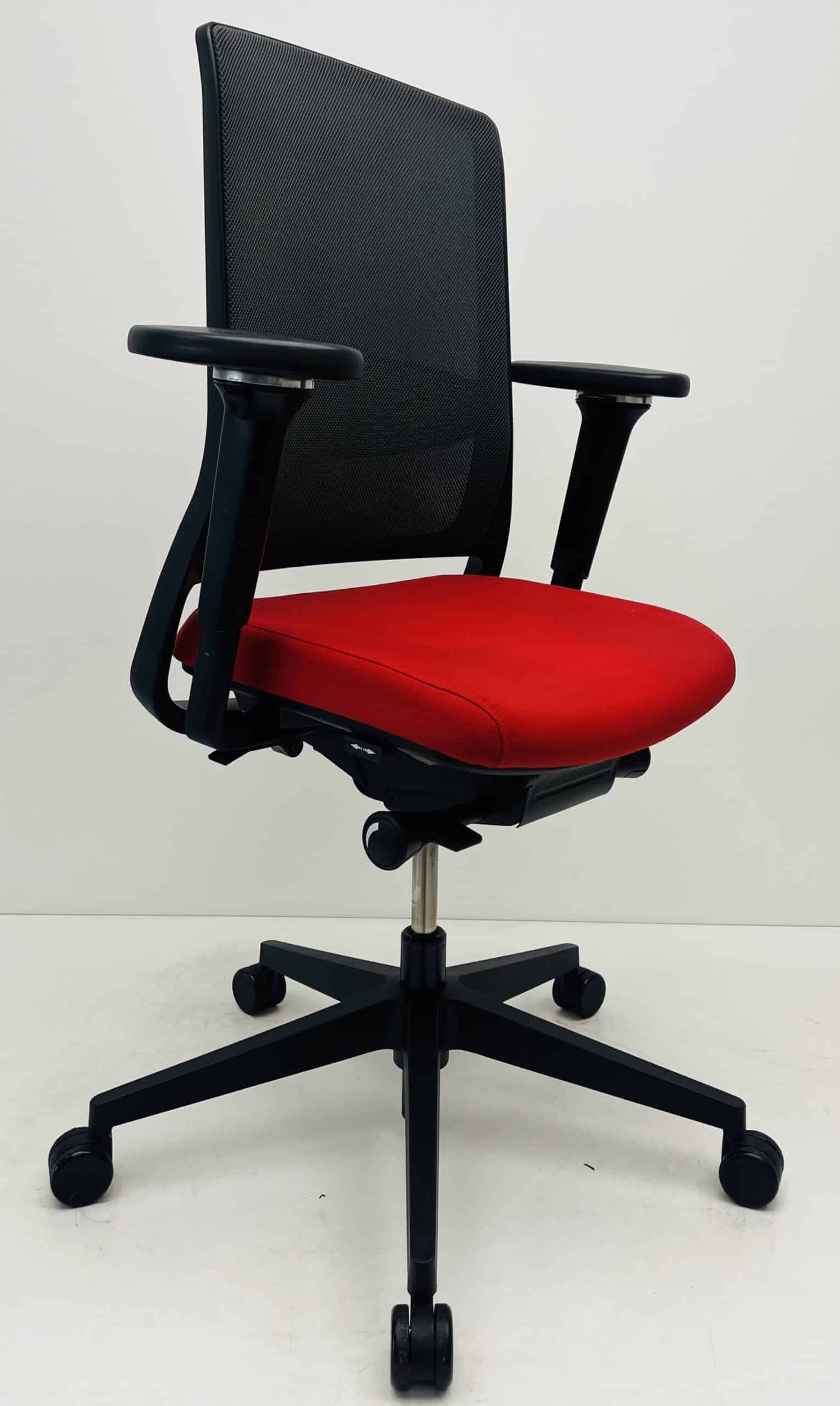 Bureaustoel Gispen Zinn rood