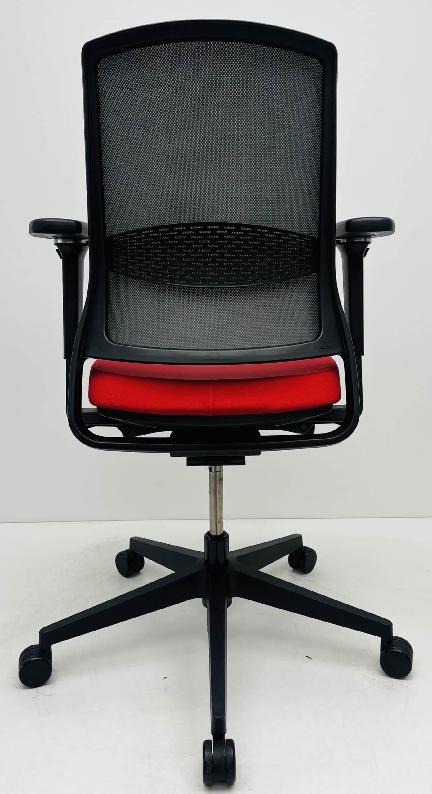 Bureaustoel Gispen Zinn rood