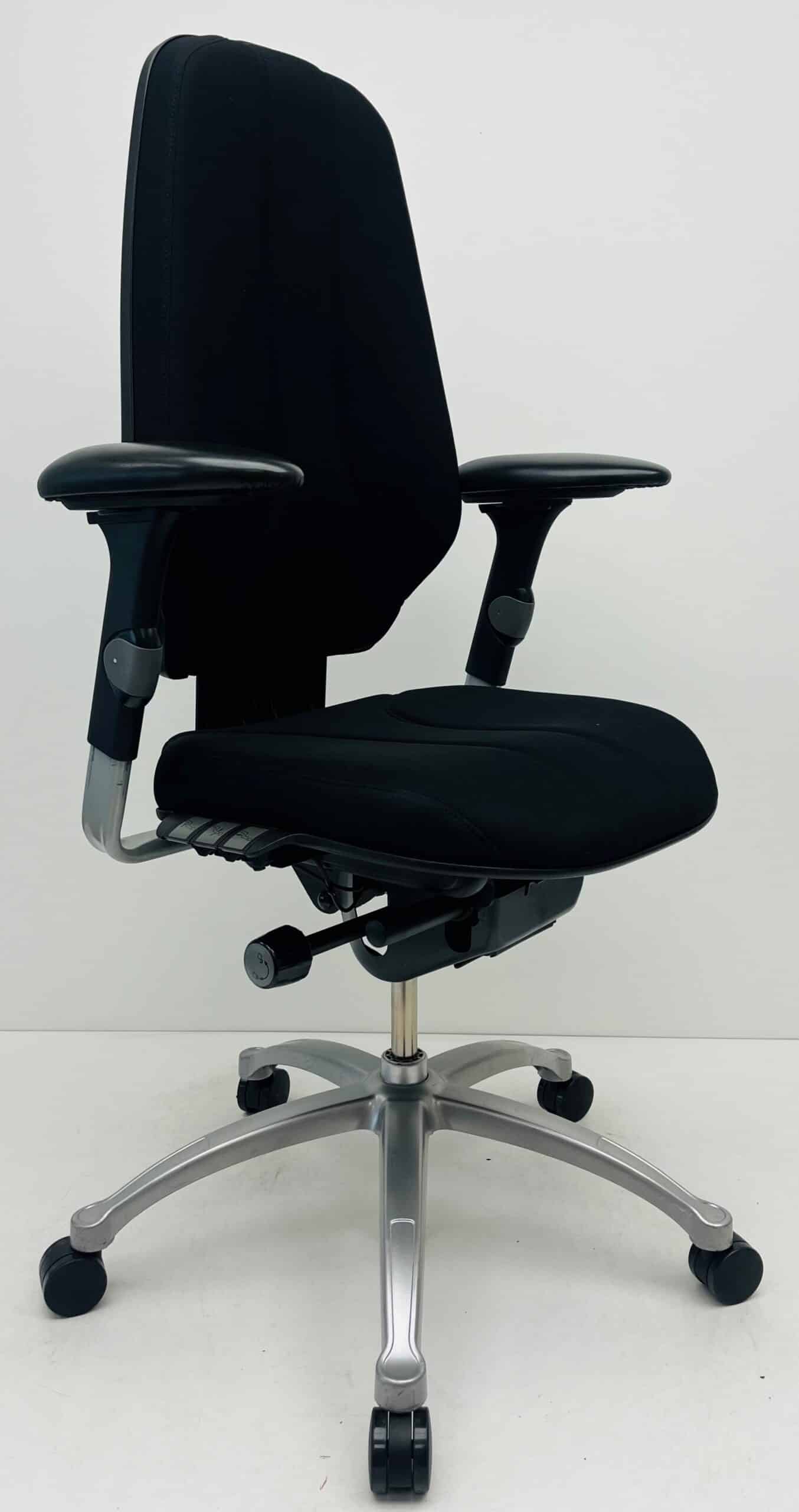 Bureaustoel RH Logic 400 XL Large zwart nieuwe stof