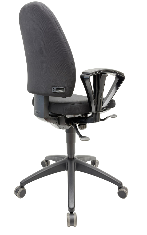 Refurbished Bureaustoel Kinnarps 6000 freefloat ronde rug