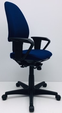Bureaustoel Kinnarps 6000 Freefloat donkerblauw
