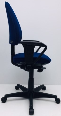 Bureaustoel Kinnarps 6000 Freefloat donkerblauw