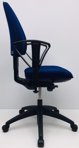 Bureaustoel Kinnarps 6000 Freefloat donkerblauw
