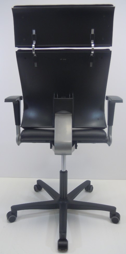 Bureaustoel Ahrend 240 zwart leder