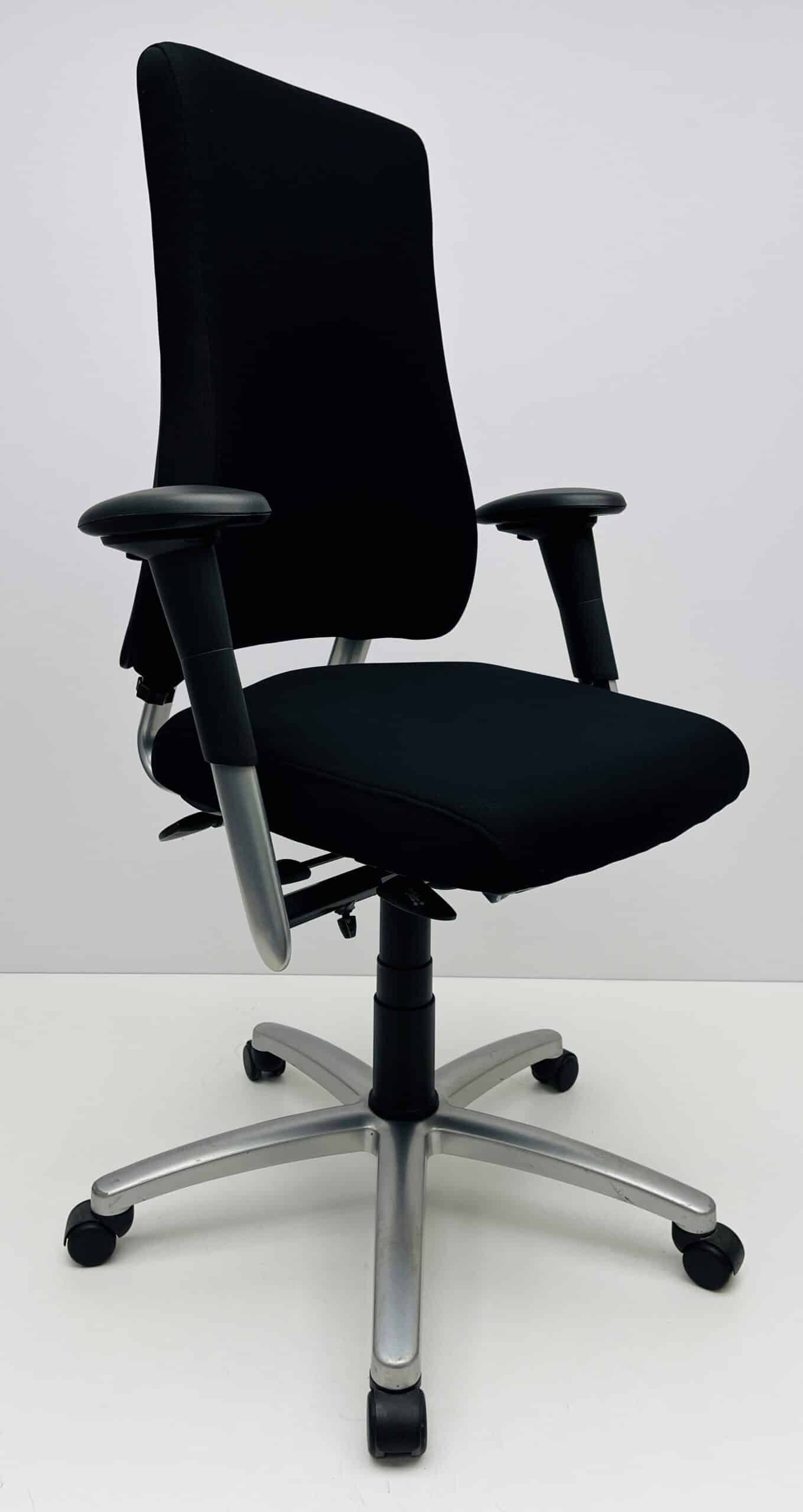 Bureaustoel BMA Axia Pro Max zwart nieuwe stof