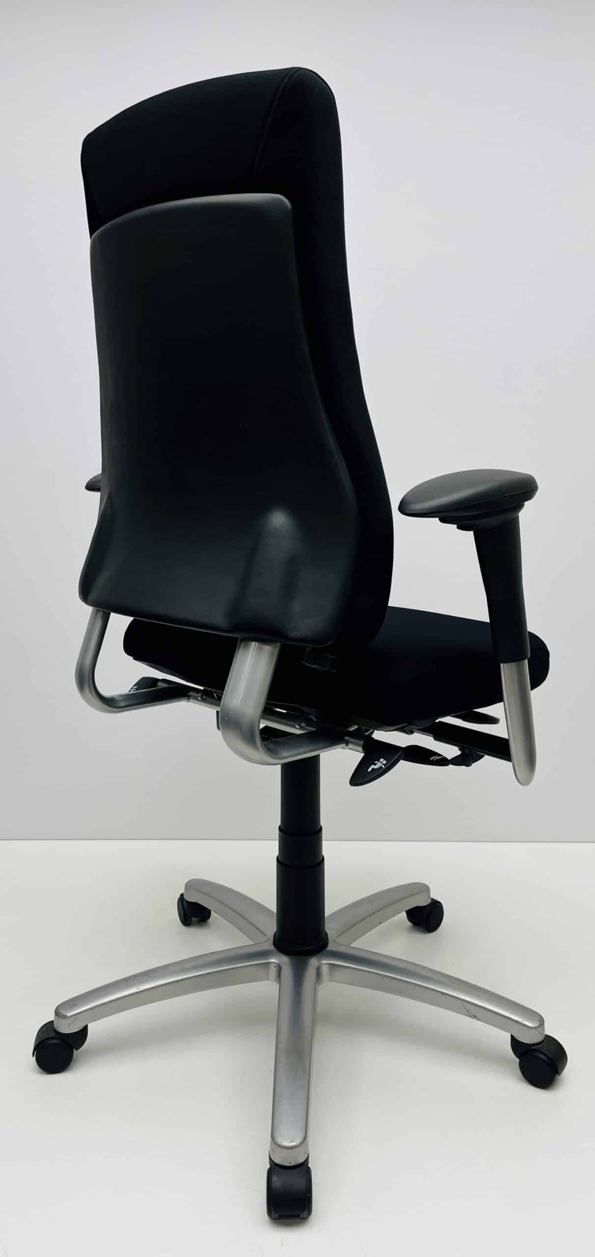 Bureaustoel BMA Axia Pro Max zwart nieuwe stof