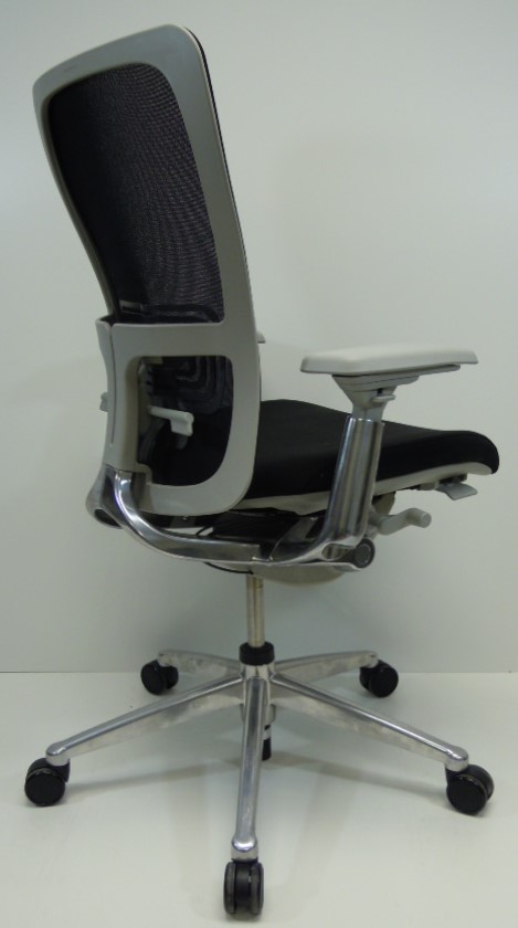 Bureaustoel Haworth Comforto 89 zwart grijs
