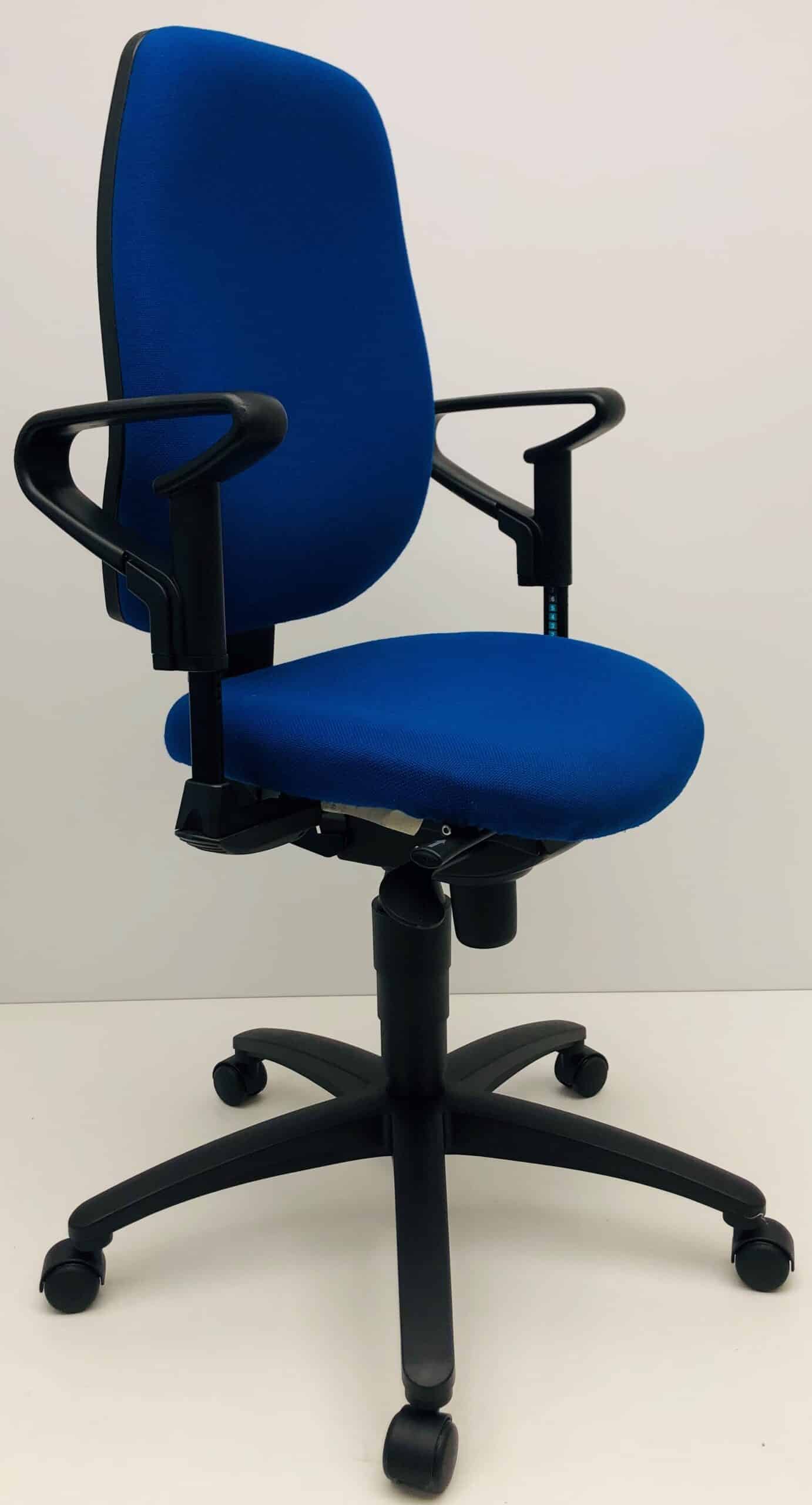 Bureaustoel Dauphin blauw