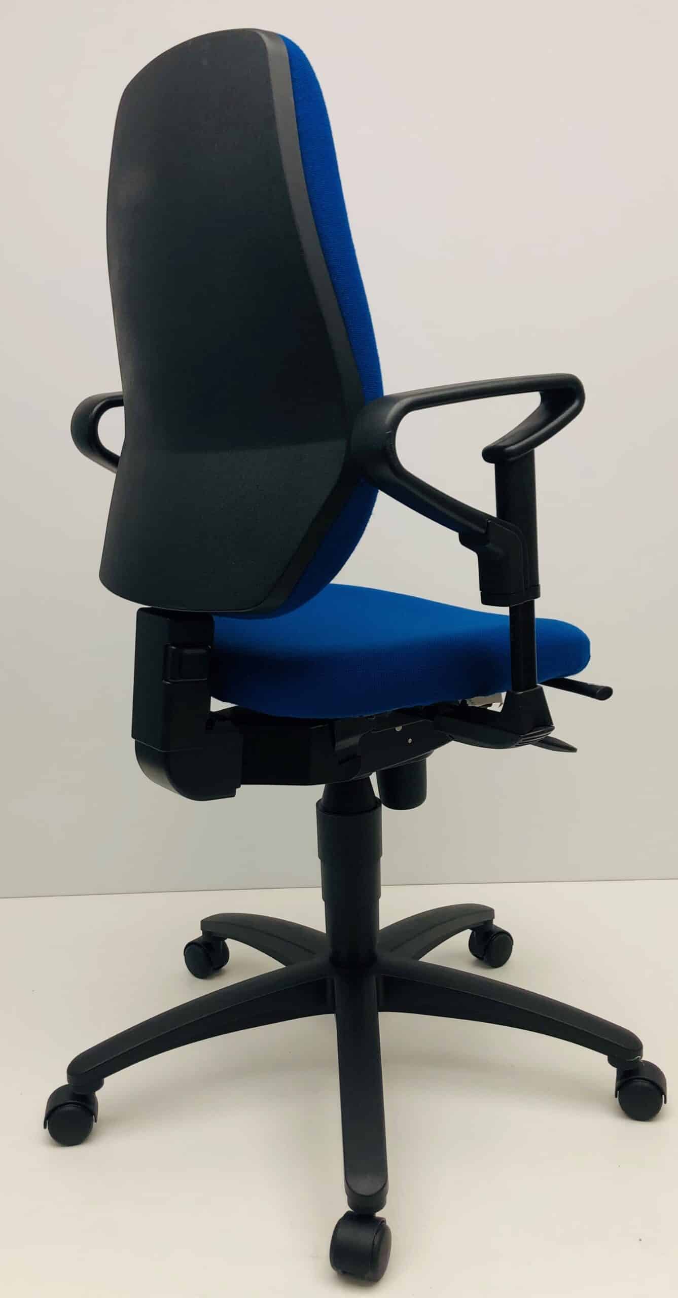Bureaustoel Dauphin blauw