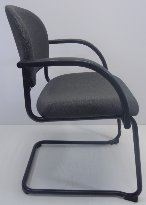 Vergaderstoel bezoekersstoel Dauphin Trend Office grijs
