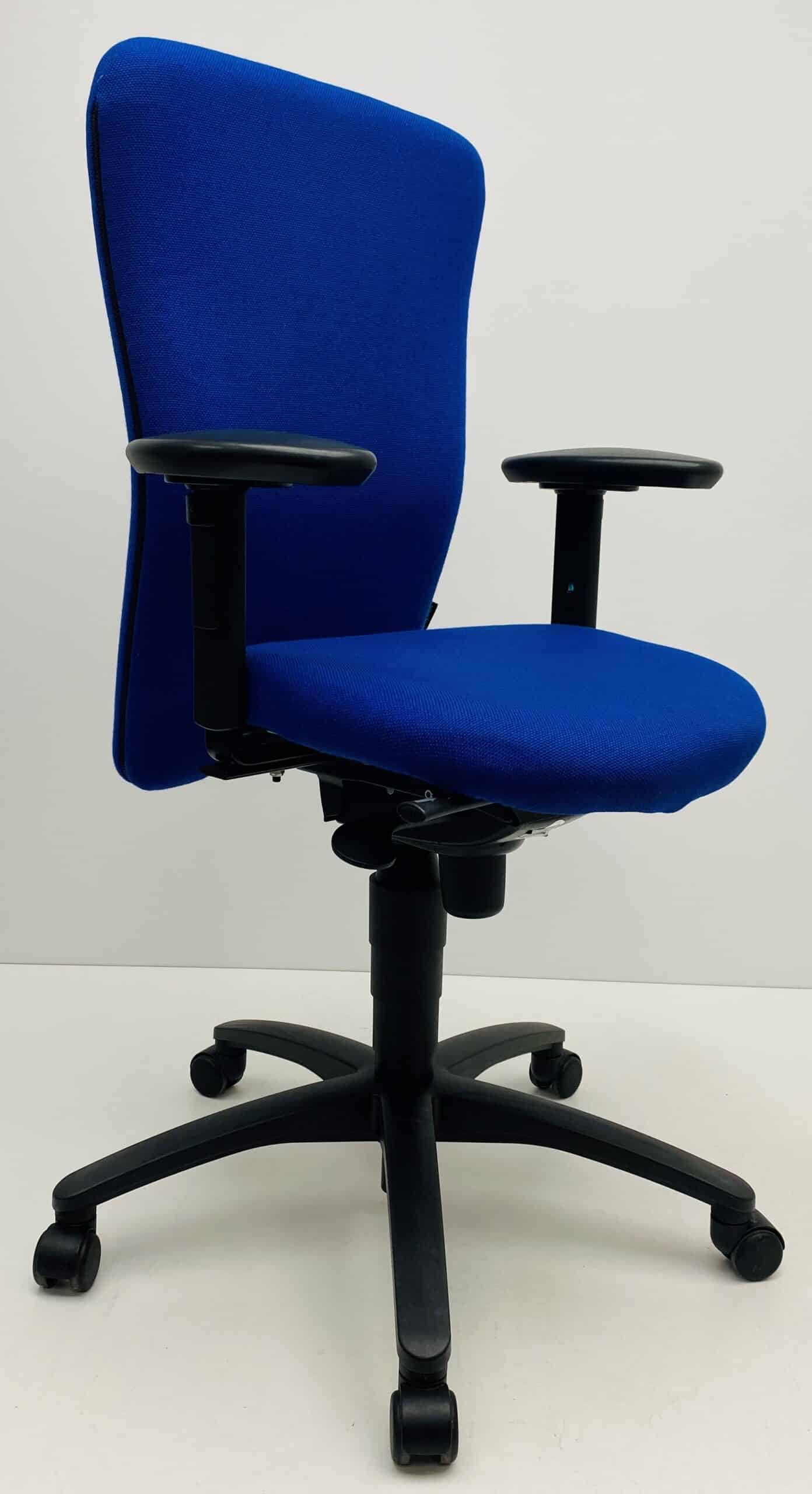 Bureaustoel Dauphin blauw