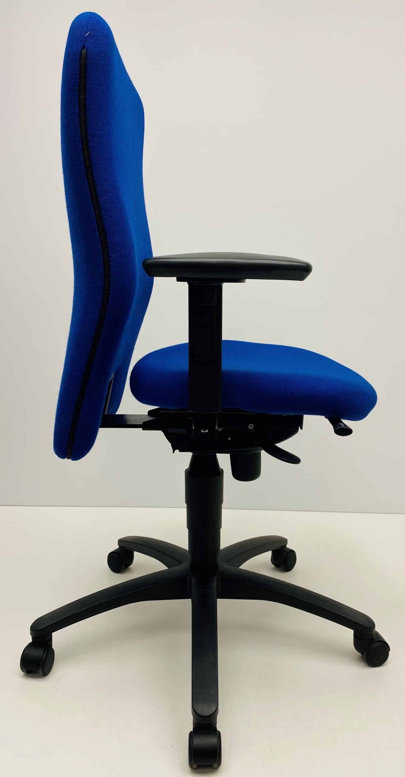 Bureaustoel Dauphin blauw