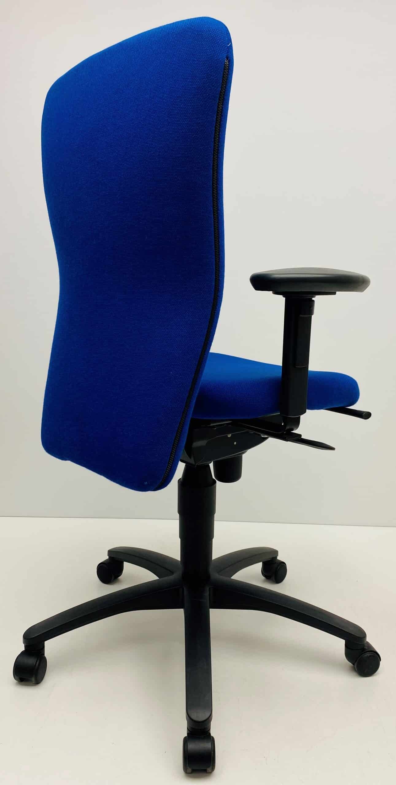 Bureaustoel Dauphin blauw