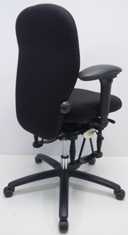 Bureaustoel Haider Bioswing 450 zwart nieuwe stof