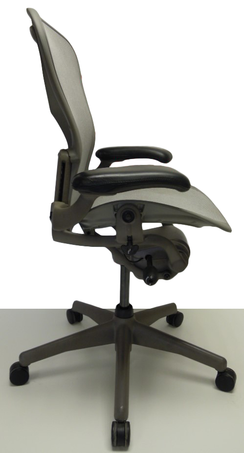 Bureaustoel Herman Miller Aeron B grijs