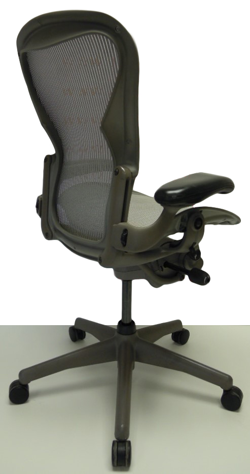 Bureaustoel Herman Miller Aeron B grijs