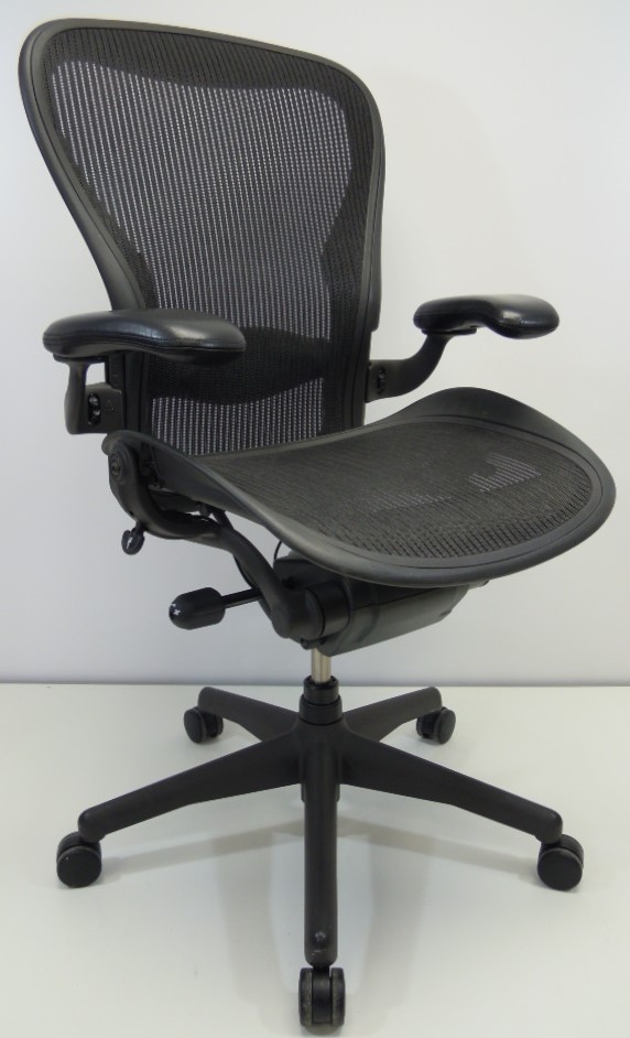 Bureaustoel Herman Miller Aeron C antraciet