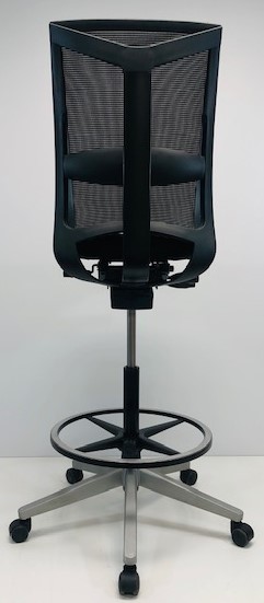 Kassastoel, Loketstoel Bureaustoel Comforto DX88 zwart nieuwe stof