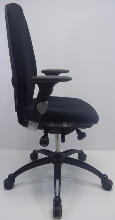 Bureaustoel RH Extend 120 Large zwart nieuwe stof