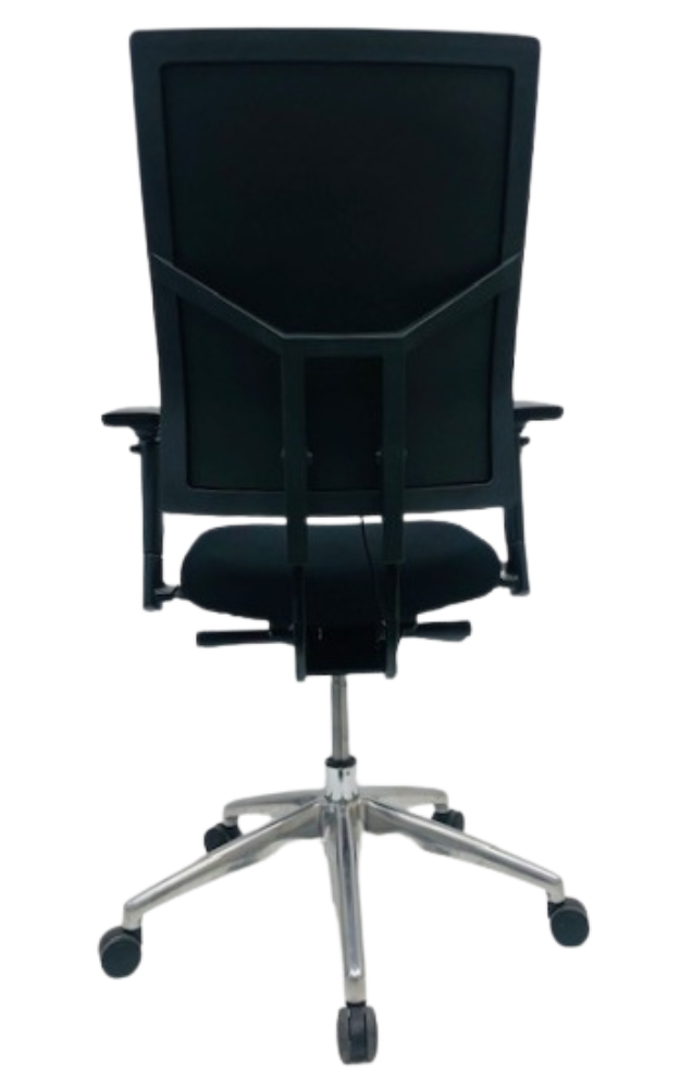 Bureaustoel Jetchair 21 chroom voetkruis