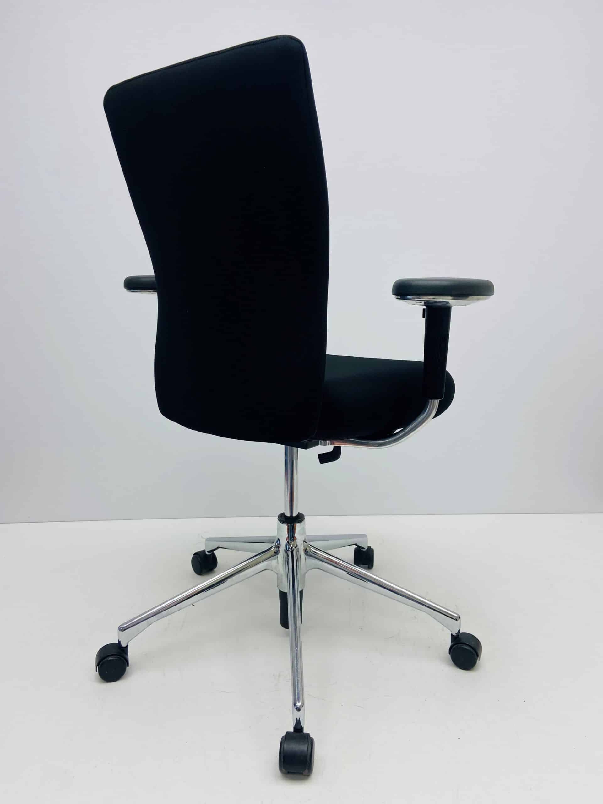 Bureaustoel Vitra Oson C zwart nieuwe stof