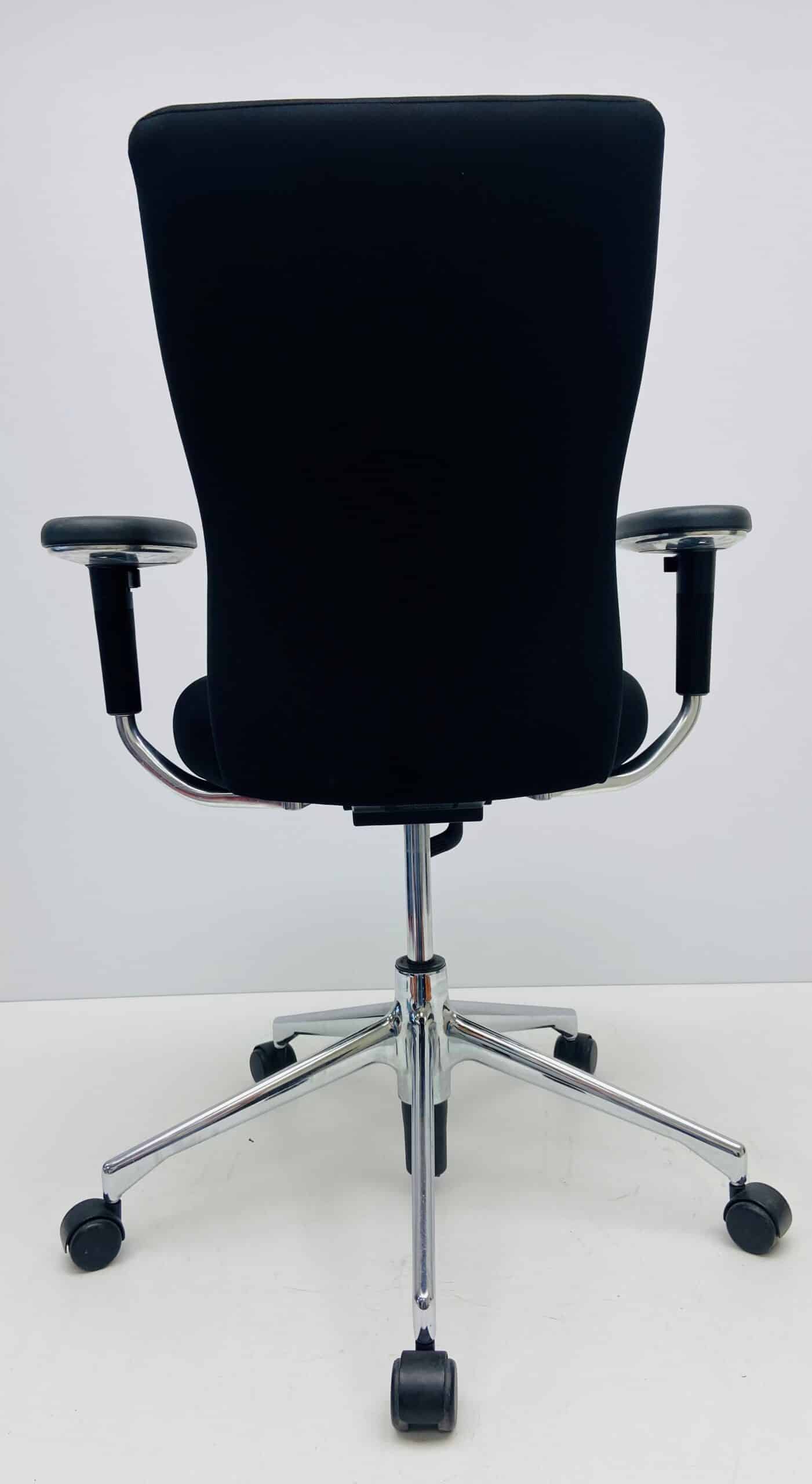 Bureaustoel Vitra Oson C zwart nieuwe stof