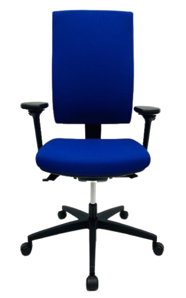 Refurbished Bureaustoel Viasit Linea donkerblauw