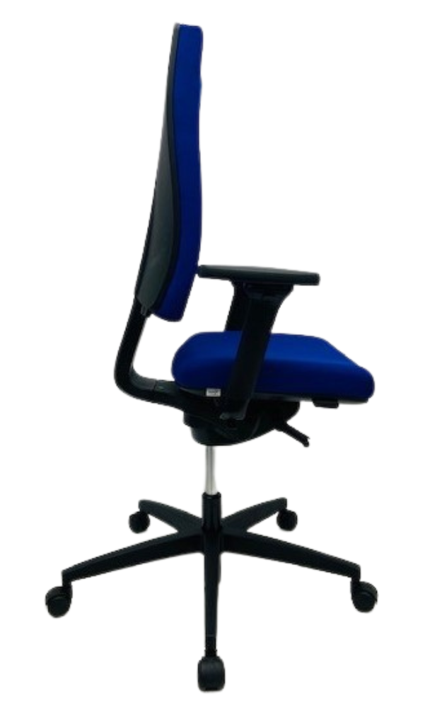 Refurbished Bureaustoel Viasit Linea donkerblauw