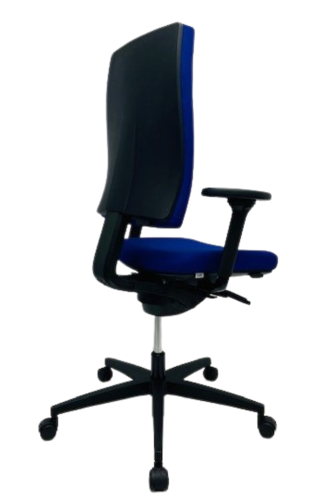 Refurbished Bureaustoel Viasit Linea donkerblauw