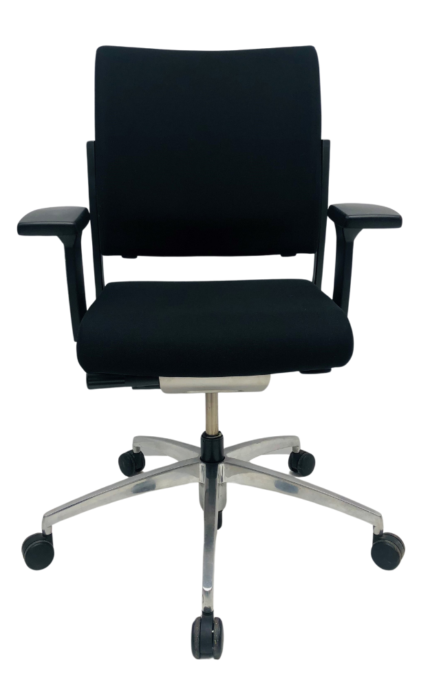 Refurbished Bureaustoel Sitag AG grijs voetkruis