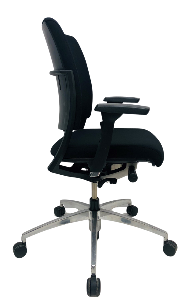 Refurbished Bureaustoel Sitag AG grijs voetkruis