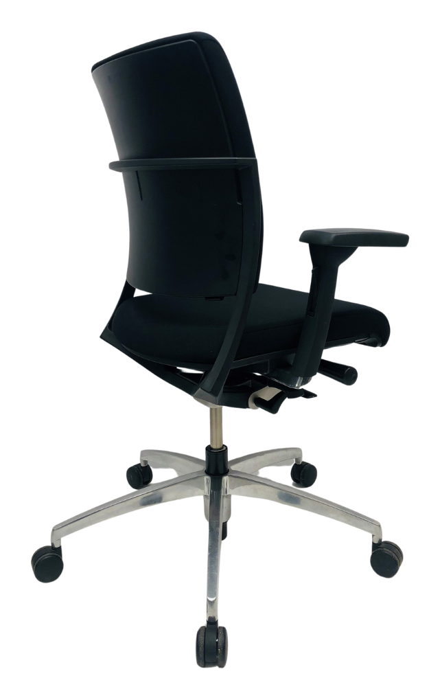 Refurbished Bureaustoel Sitag AG grijs voetkruis