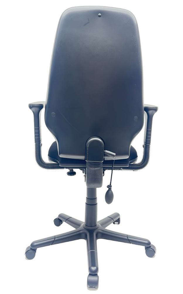 Bureaustoel RH Logic 4 zwart nieuwe stof